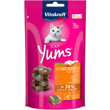 Vitakraft Cat Yums kuracie s trávou 40g